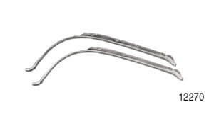 1955-1957 A-Pillar, Kick Panel Windlace Retainers (Currently Not Available)