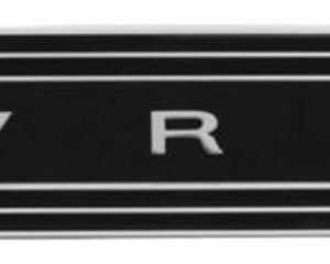 1969-1972 Chevy Truck Tailgate Molding Black