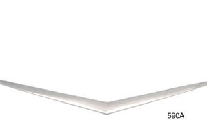 1957 Belair Chrome Hood Vee