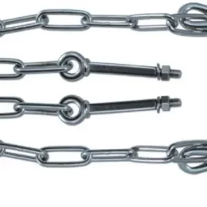 1947-1953 Chevy Truck Tailgate Chain Pair Zinc