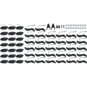 1969-1972 Chevy Truck Upper Molding Clips (Factory Style)