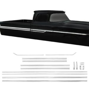 1962-1966 Chevy Truck Side Molding W/Clips