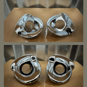 1955-1957 Wiper Bezel Escutcheons